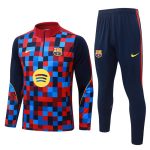 Survetement Barca Training 2026 2027 Bleu Rouge