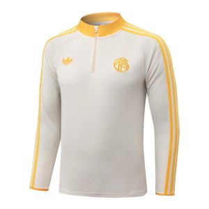 Bayern Munich Training Tracksuit 2026-2027 Beige Orange