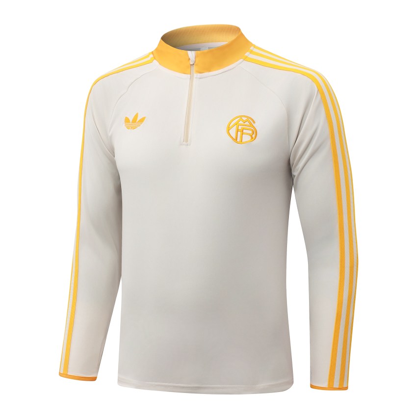 Survetement Bayern Munich Training 2026 2027 Beige Orange