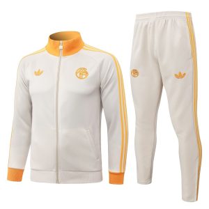 Bayern Munich Tracksuit Jacket 2026-2027 Beige Orange