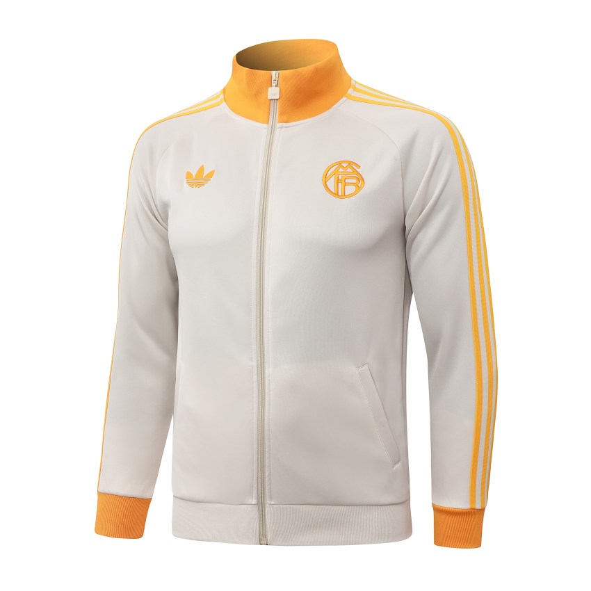 Survetement Bayern Munich Veste 2026 2027 Beige Orange