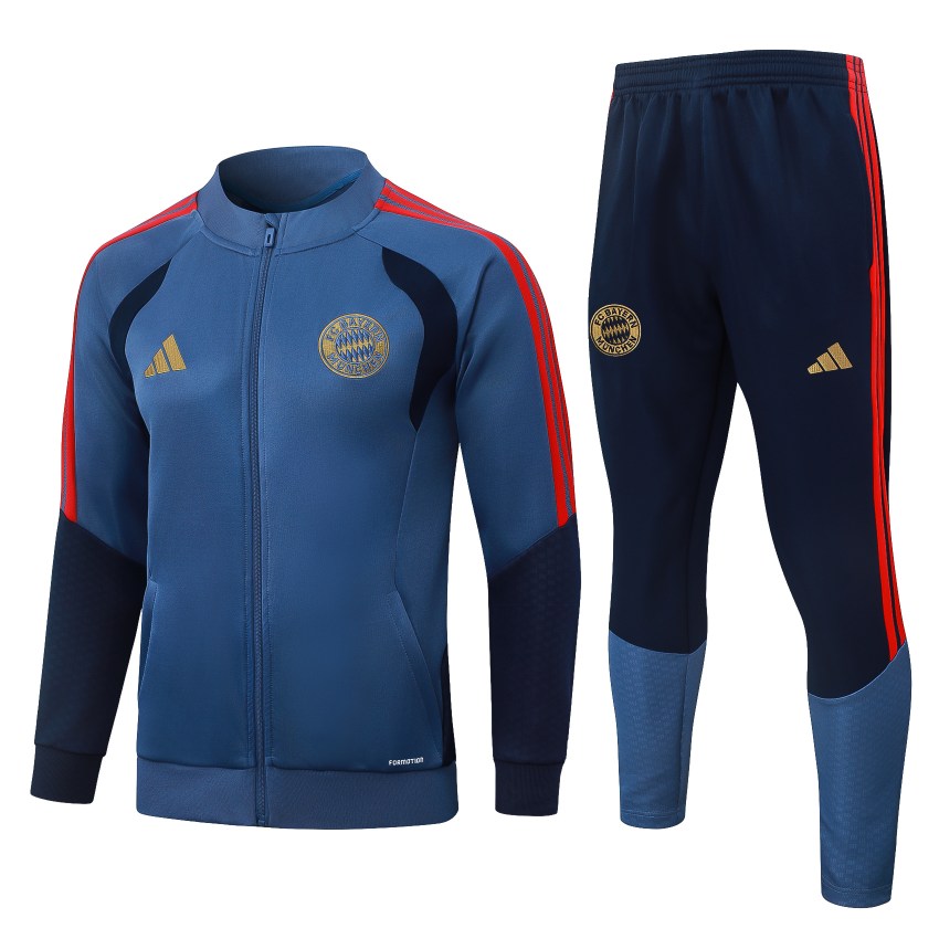 Survetement Bayern Munich Veste 2026 2027 Bleu Clair