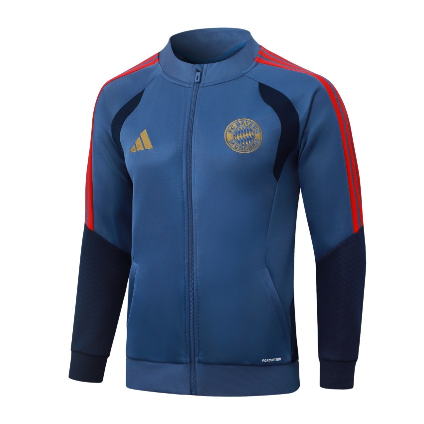 Survetement Bayern Munich Veste 2026 2027 Bleu Clair