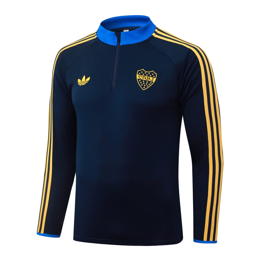 Survetement Boca Junior Training 2026 2027 Bleu Sombre