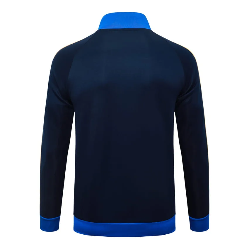Survetement Boca Junior Veste 2026 2027 Bleu Sombre