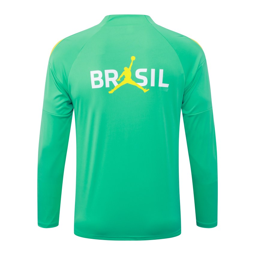 Survetement Bresil Training 2026 2027 Vert Clair