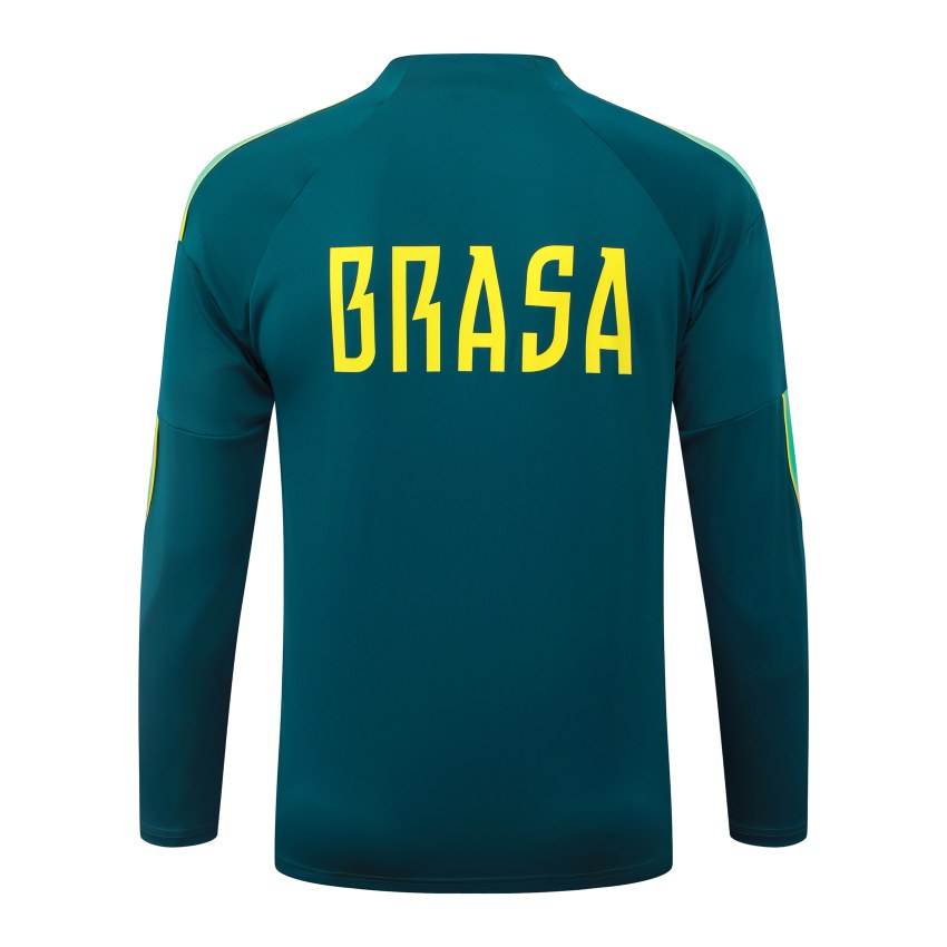 Survetement Bresil Training 2026 2027 Vert Foncé