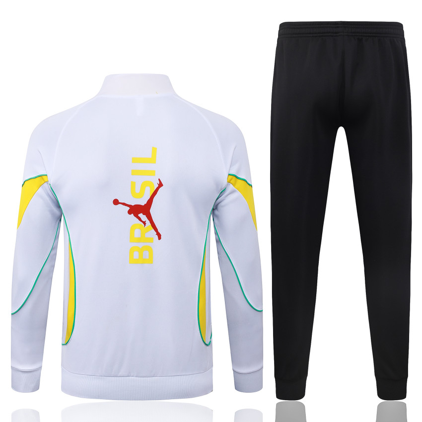 Brazil Tracksuit Jacket 2026 2027 White
