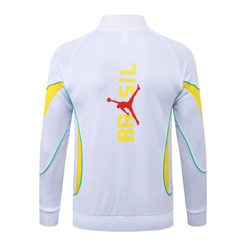 Brazil Tracksuit Jacket 2026 2027 White