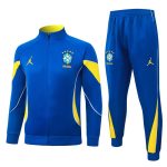 Survetement Bresil Veste 2026 2027 Bleu Jaune