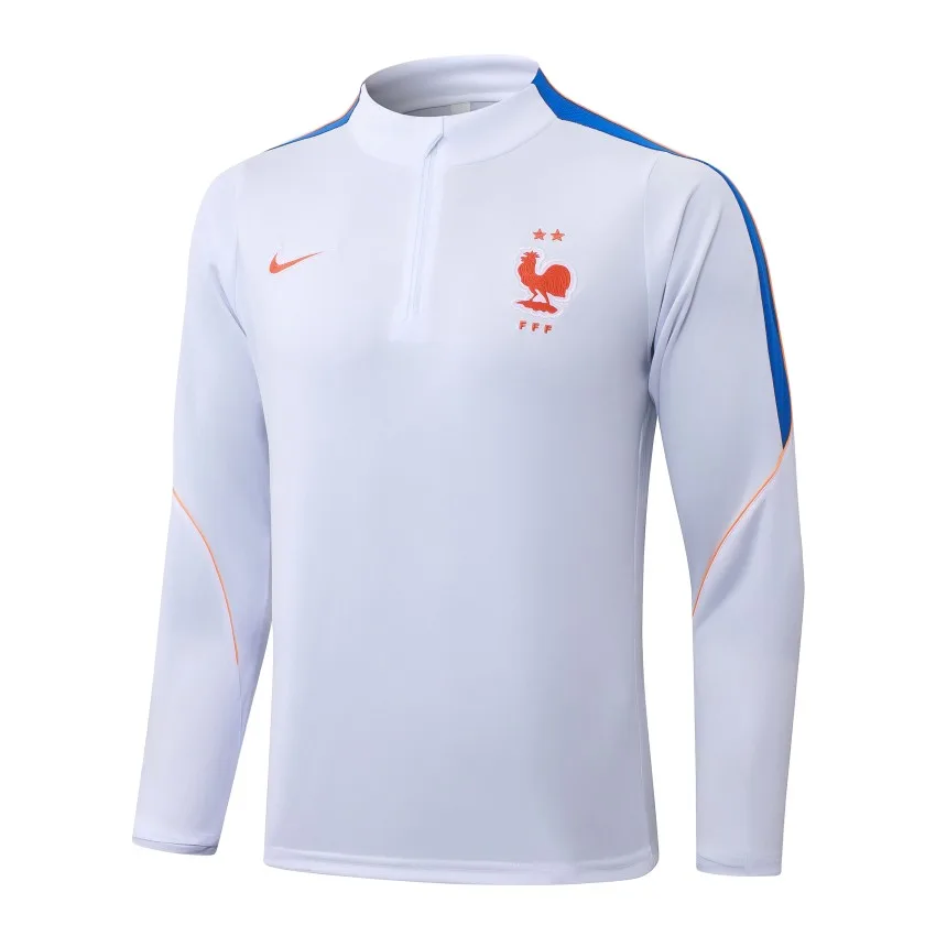Survetement Equipe de France Training 2026 2027 Blanc