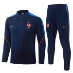 Survetement Equipe de France Training 2026 2027 Bleu Sombre