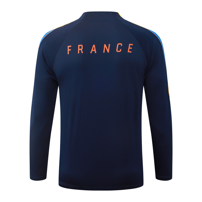 Survetement Equipe de France Training 2026 2027 Bleu Sombre