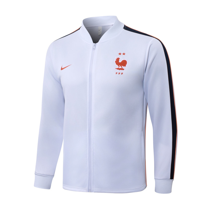 Survetement Equipe de France Veste 2026 2027 Blanc