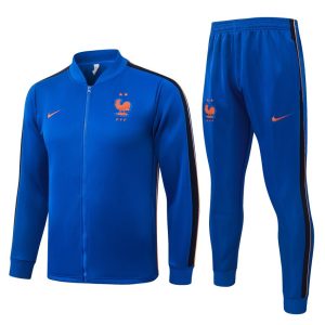 Survetement Equipe de France Veste 2026 2027 Bleu Clair