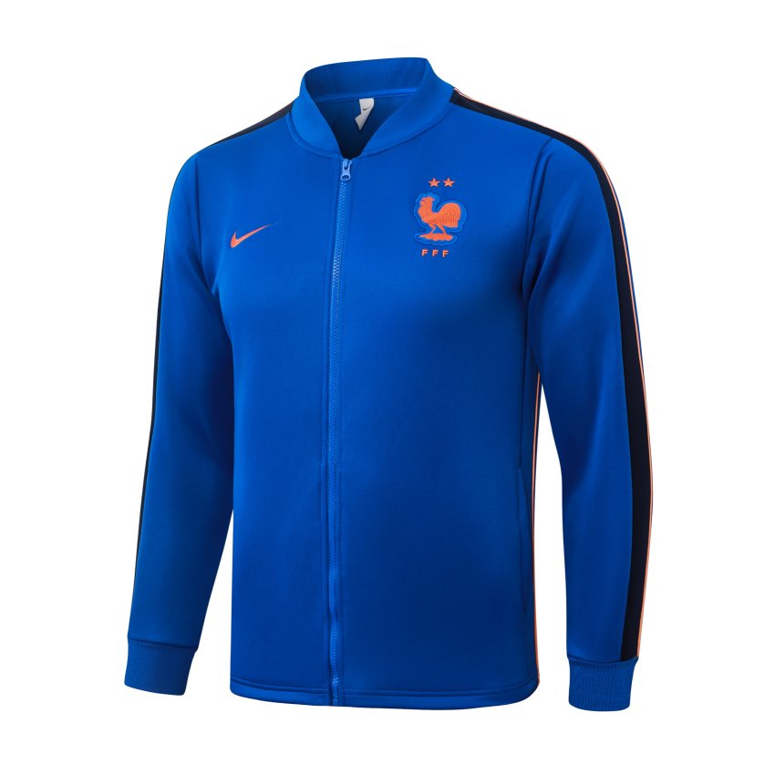 Survetement Equipe de France Veste 2026 2027 Bleu Clair
