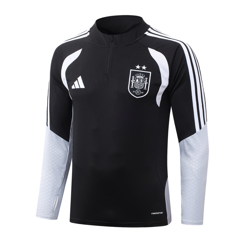 Survetement Espagne Training 2 Etoiles 2026 2027 Noir Nuit
