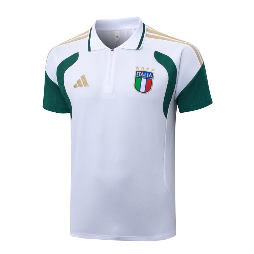 Survetement Italie Polo 2026 2027 Blanc