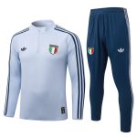Survetement Italie Training 2026 2027 Blanc Cassé