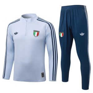 Survetement Italie Training 2026 2027 Blanc Cassé