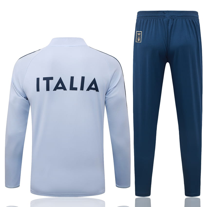 Survetement Italie Training 2026 2027 Blanc Cassé