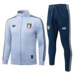 Survetement Italie Veste 2026 2027 Blanc Cassé
