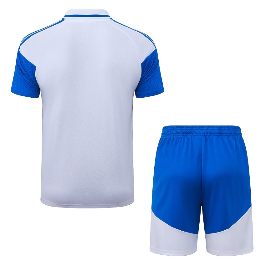 Survetement Juventus Polo 2026 2027 Blanc Bleu