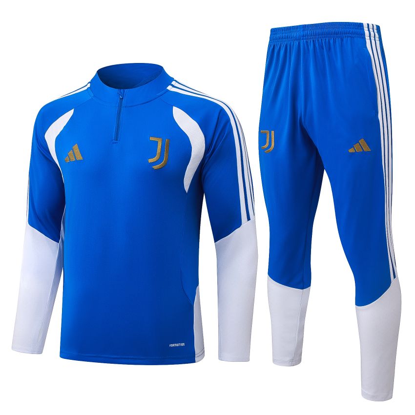 Survetement Juventus Training 2026 2027 Bleu Blanc