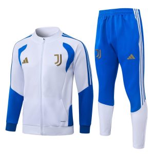 Giacca della tuta Juventus 2026-2027 bianca e blu