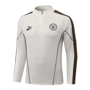 Survetement Manchester City Training 2026 2027 Blanc Creme
