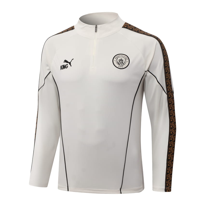 Survetement Manchester City Training 2026 2027 Blanc Creme