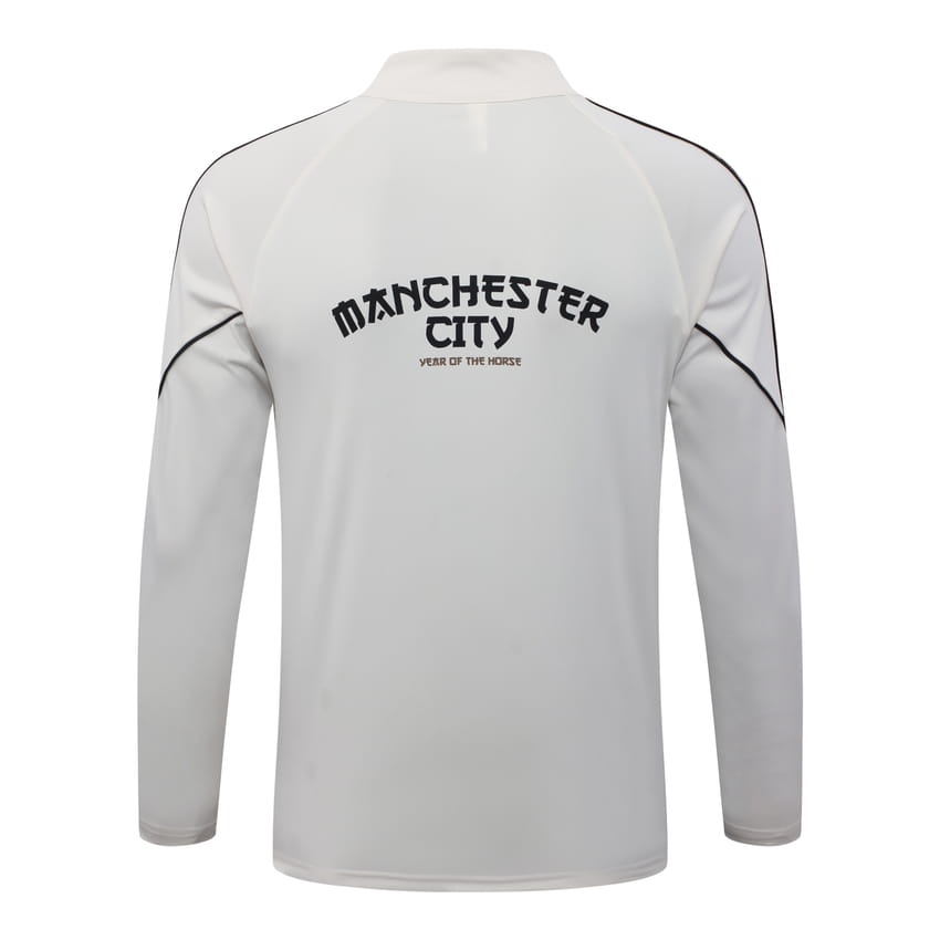 Survetement Manchester City Training 2026 2027 Blanc Creme