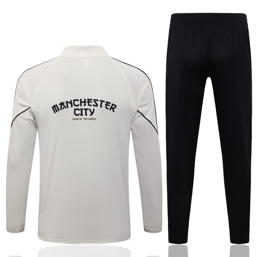 Survetement Manchester City Training 2026 2027 Blanc Creme