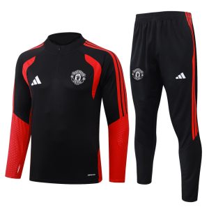Manchester United Training Suit 2026 2027 Charcoal Black