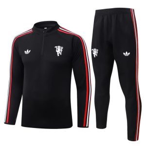 Manchester United Training Tracksuit 2026/2027 Dark Black