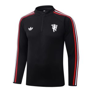 Manchester United Training Tracksuit 2026/2027 Dark Black