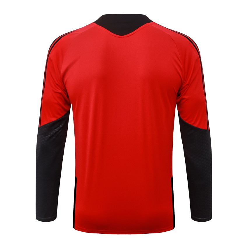 Survetement Manchester United Training 2026 2027 Rouge Noir