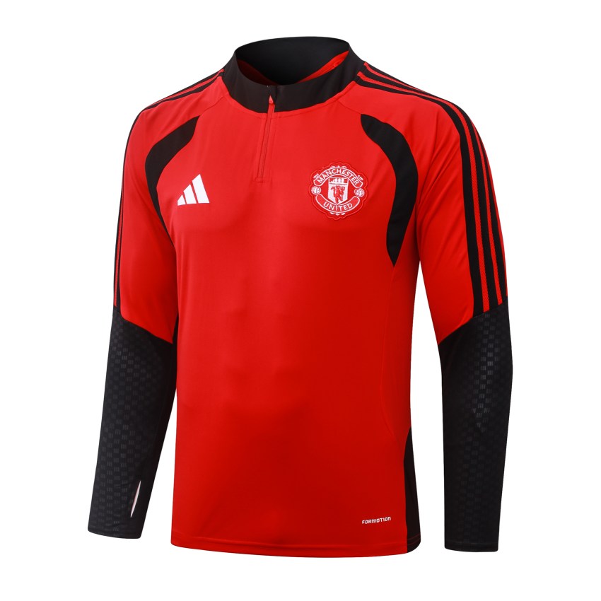 Survetement Manchester United Training 2026 2027 Rouge Noir
