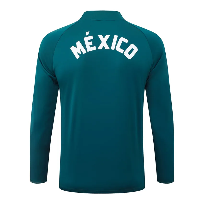 Survetement Mexique Training 2026 2027 Vert Foncé