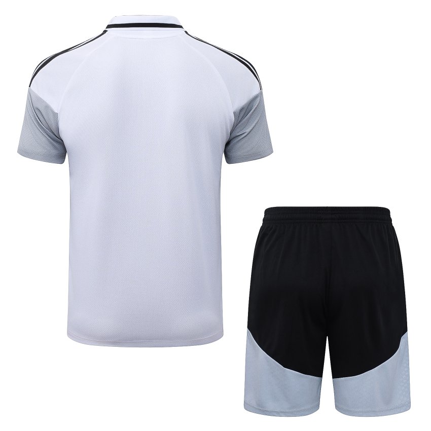 Survetement Real Madrid Polo 2026 2027 Blanc Noir