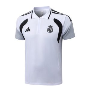 Survetement Real Madrid Polo 2026 2027 Blanc Noir