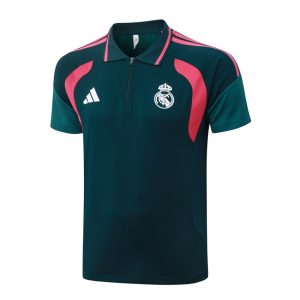 Survetement Real Madrid Polo 2026 2027 Bleu Pétrole