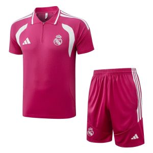 Survetement Real Madrid Polo 2026 2027 Rose