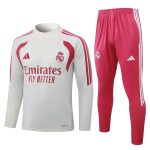 Survetement Real Madrid Training 2026 2027 Beige Rouge