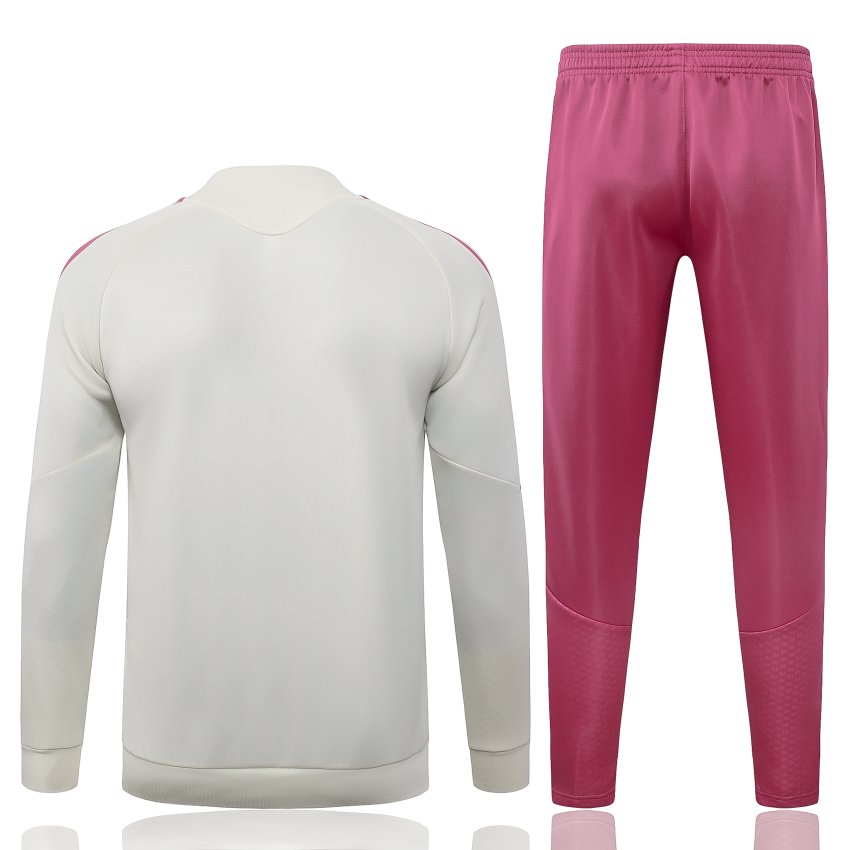 Survetement Real Madrid Veste 2026 2027 Beige Rouge