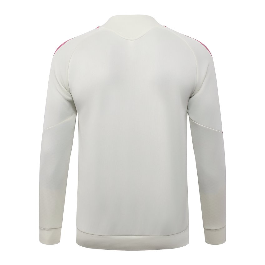 Survetement Real Madrid Veste 2026 2027 Beige Rouge