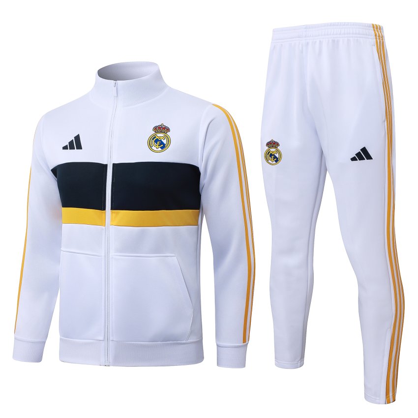 Survetement Real Madrid Veste 2026 2027 Blanc Eclatant