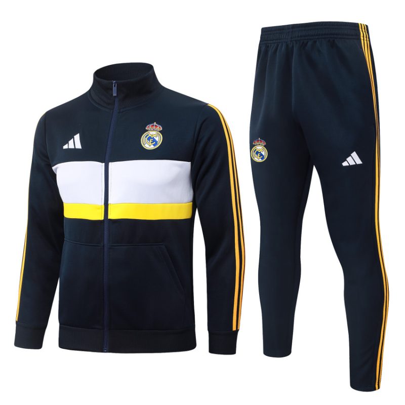Survetement Real Madrid Veste 2026 2027 Bleu Marine
