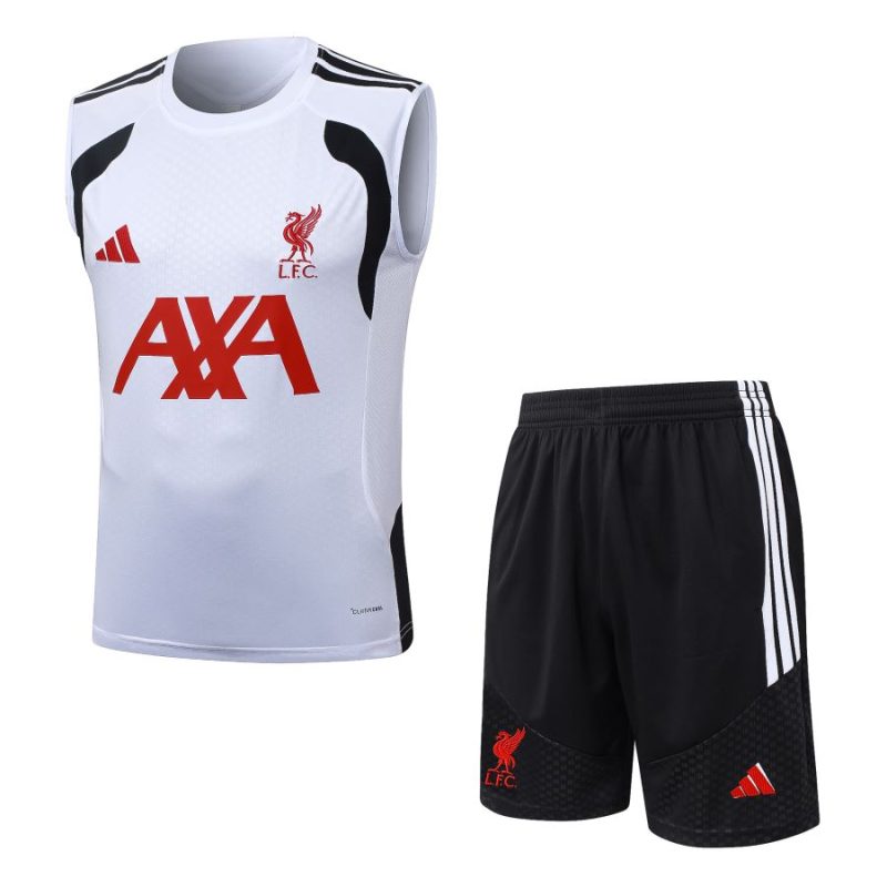Debardeur Short Liverpool 2026 2027 Blanc Noir (1)