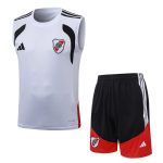 Debardeur Short River Plate 2026 2027 Rouge blanc